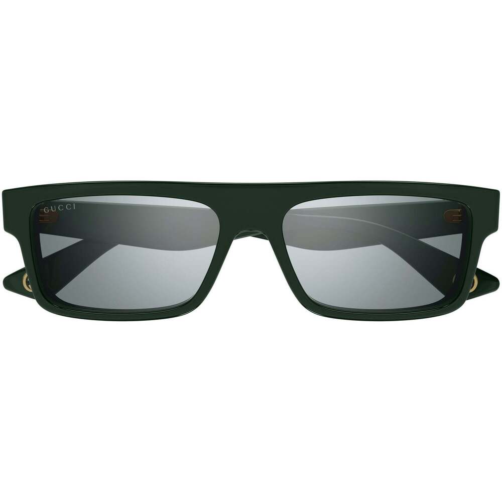 NWT Gucci GG1616S-003-57 Green On Square 57mm Sunglasses - Picture 3 of 4